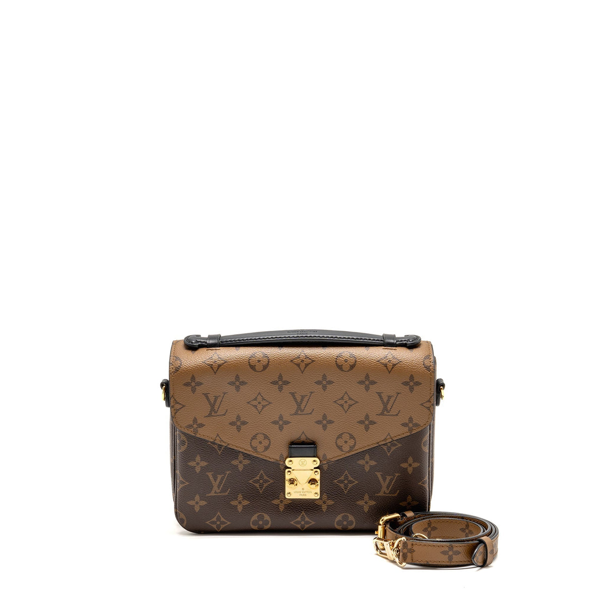LOUIS VUITTON POCHETTE METIS MONOGRAM REVERSE CANVAS GHW