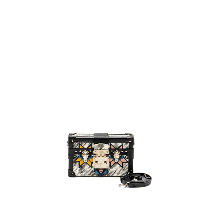 LOUIS VUITTON PETIT MALLE EPI LIGHT BLUE MULTICOLOUR SHW