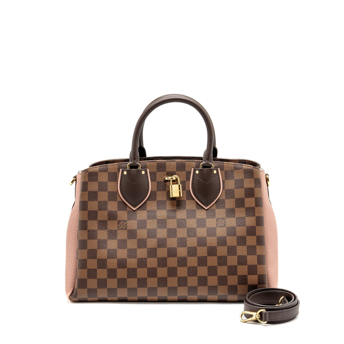 LOUIS VUITTON NORMANDY TOTE BAG DAMIER EBENE CANVAS MAGNOLIA GHW