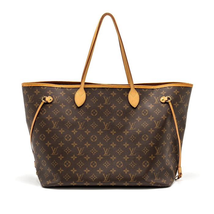 LOUIS VUITTON NEVERFULL GM MONOGRAM CANVAS GHW