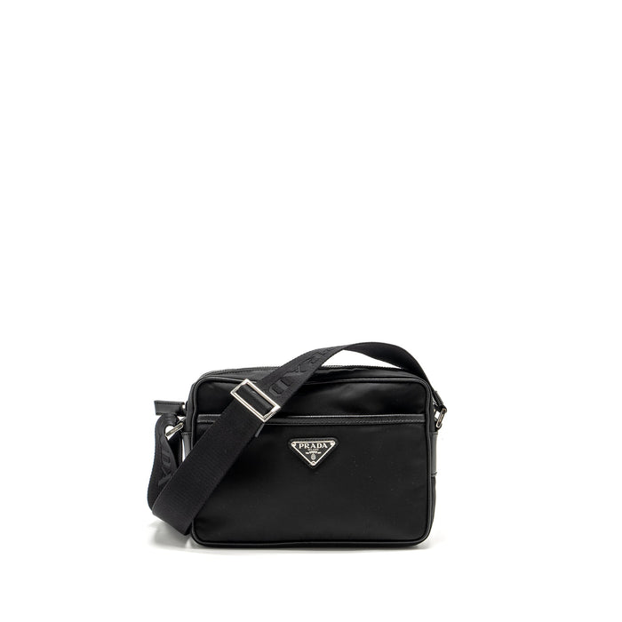 PRADA RE-NYLON SHOULDER BAG BLACK SHW