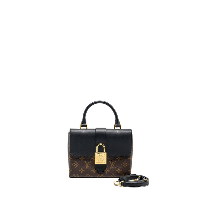 LOUIS VUITTON LOCKY BB MONOGRAM CANVAS/LEATHER BLACK GHW