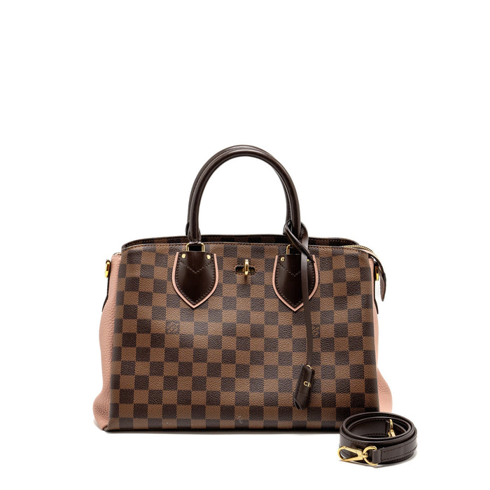 LOUIS VUITTON NORMANDY TOTE BAG DAMIER EBENE CANVAS MAGNOLIA GHW