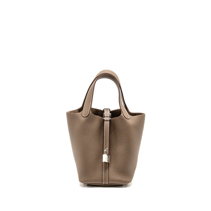 HERMES PICOTIN 18 LOCK BAG CLEMENCE ETOUPE SHW