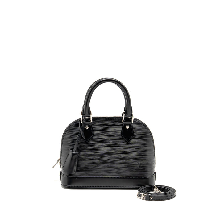 LOUIS VUITTON ALMA BB EPI LEATHER BLACK SHW