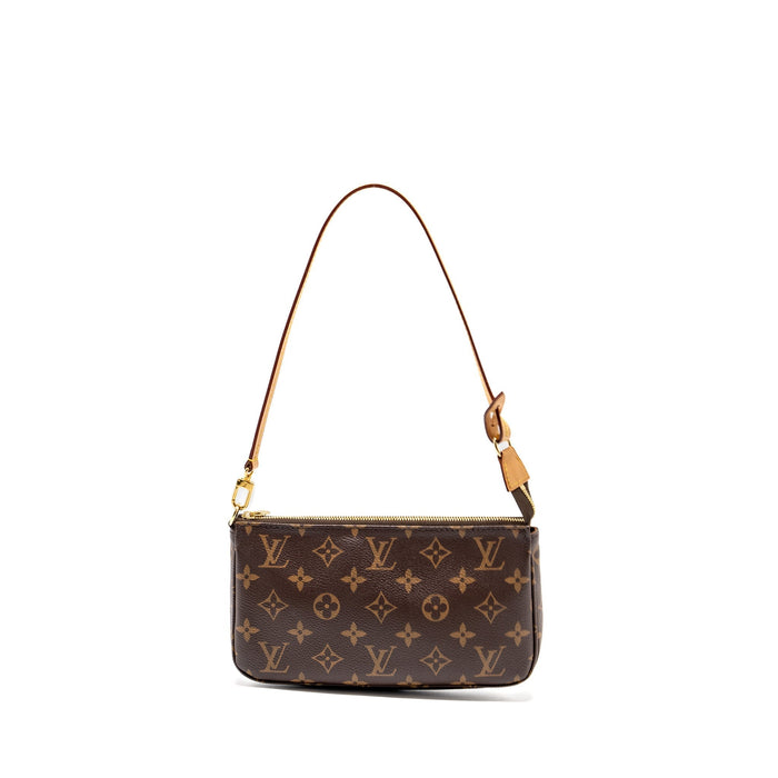 LOUIS VUITTON POCHETTE ACCESSORIES MONOGRAM CANVAS GHW