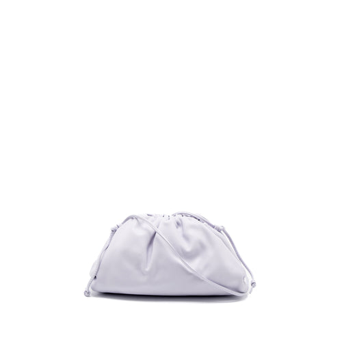 BOTTEGA VENETA MINI POUCH CALFSKIN LIGHT PURPLE GHW