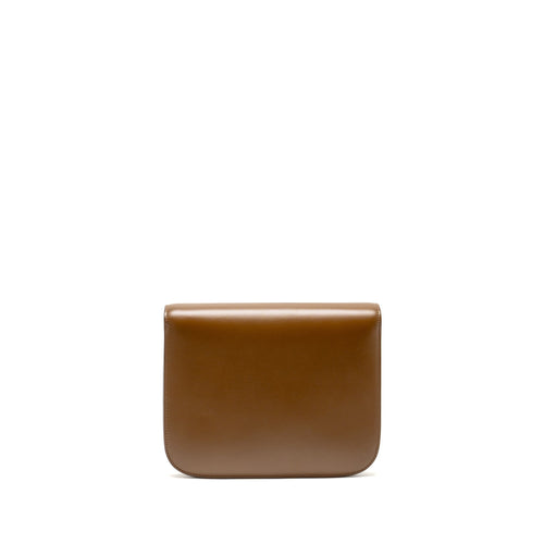 CELINE MEDIUM CLASSIC BOX BAG CALFSKIN CARAMEL GHW