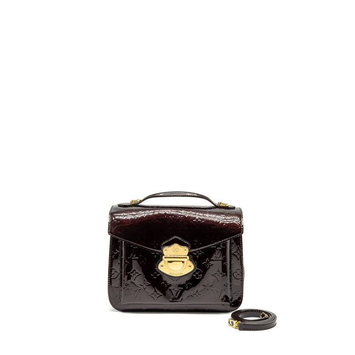 LOUIS VUITTON MIRANDA BAG MONOGRAM VERNIS AMARANTE GHW