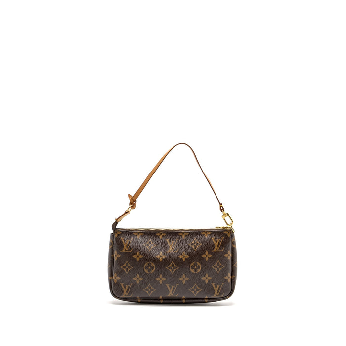LOUIS VUITTON POCHETTE ACCESSORIES MONOGRAM CANVAS GHW