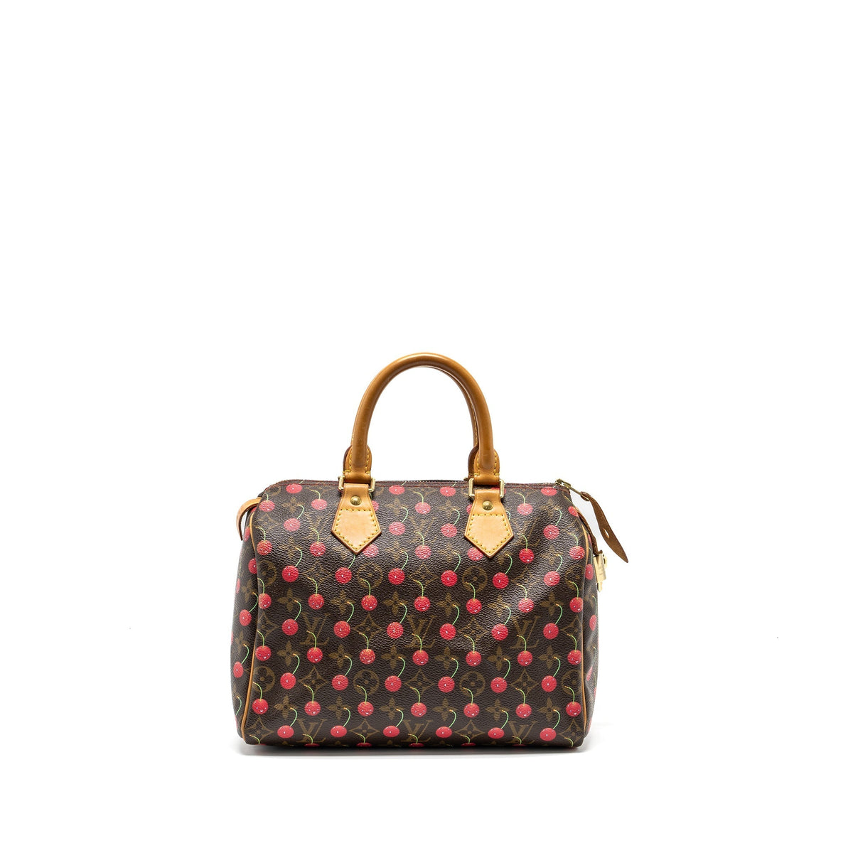 LOUIS VUITTON SPEEDY 25 CHERRY BLOSSOM MONOGRAM CANVAS GHW