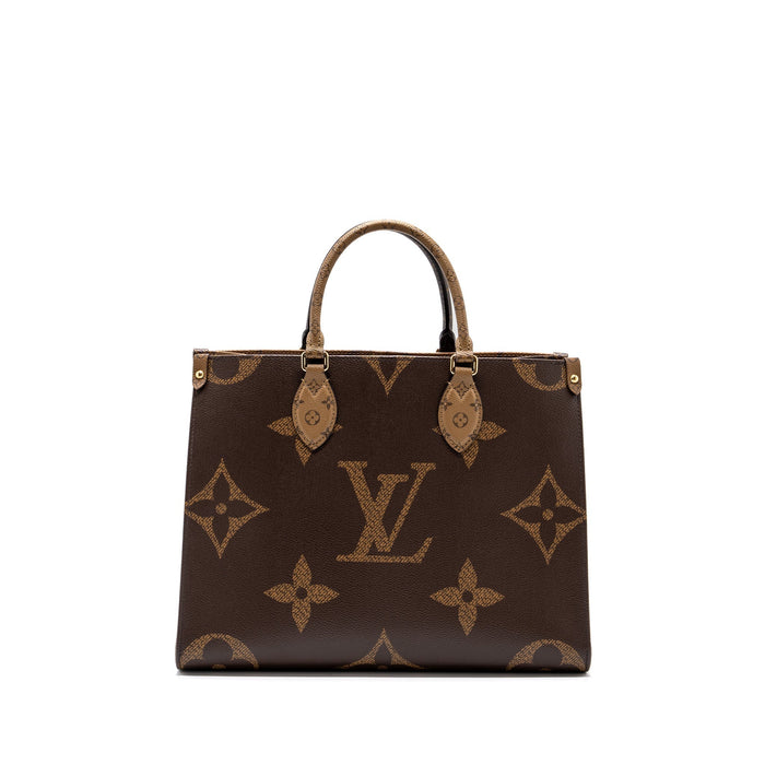 LOUIS VUITTON ONTHEGO MM MONOGRAM CANVAS GHW