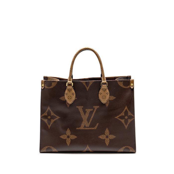 LOUIS VUITTON ONTHEGO MM MONOGRAM CANVAS GHW
