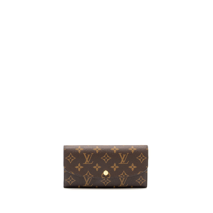 LOUIS VUITTON SARAH WALLET FUCHSIA MONOGRAM CANVAS GHW
