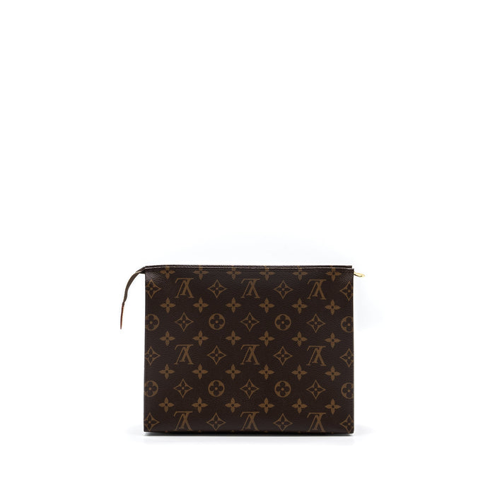 LOUIS VUITTON TOILETRY POCHETTE 26 MONOGRAM CANVAS GHW