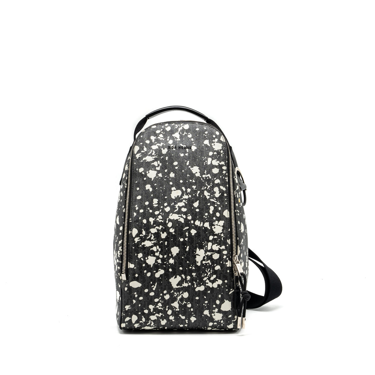 DIOR HOMME RIDER BAG CANVAS MULTICOLOUR BLACK / GREY SHW