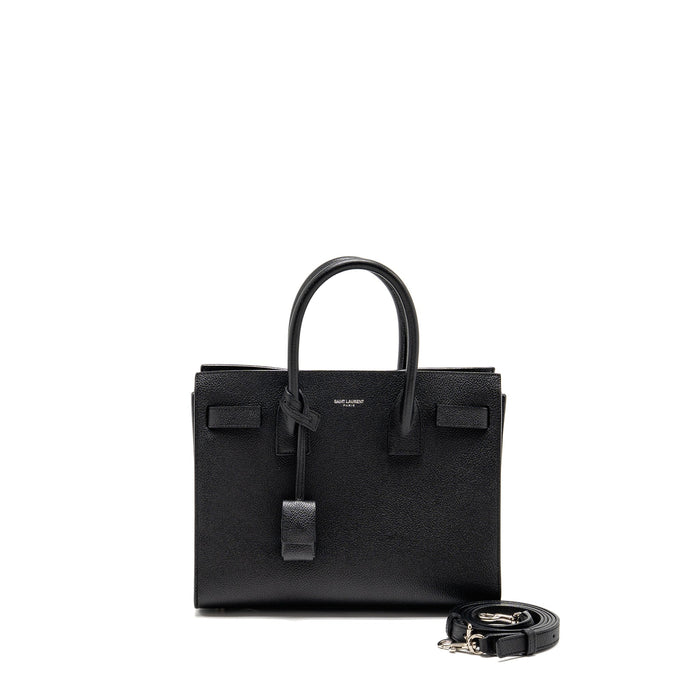 SAINT LAURENT SAC DE JOUR GRAINED CALFSKIN BLACK SHW
