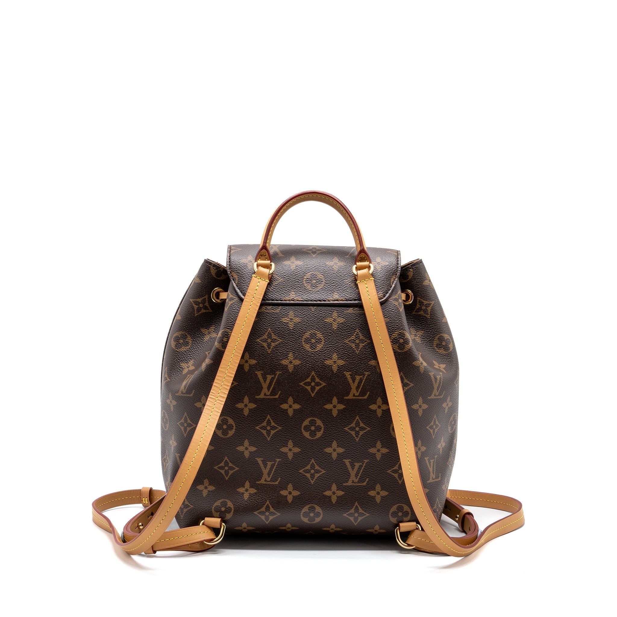 LOUIS VUITTON MONTSOURIS PM BACKPACK MONOGRAM CANVAS / LEATHER GHW (NEW VERSION)