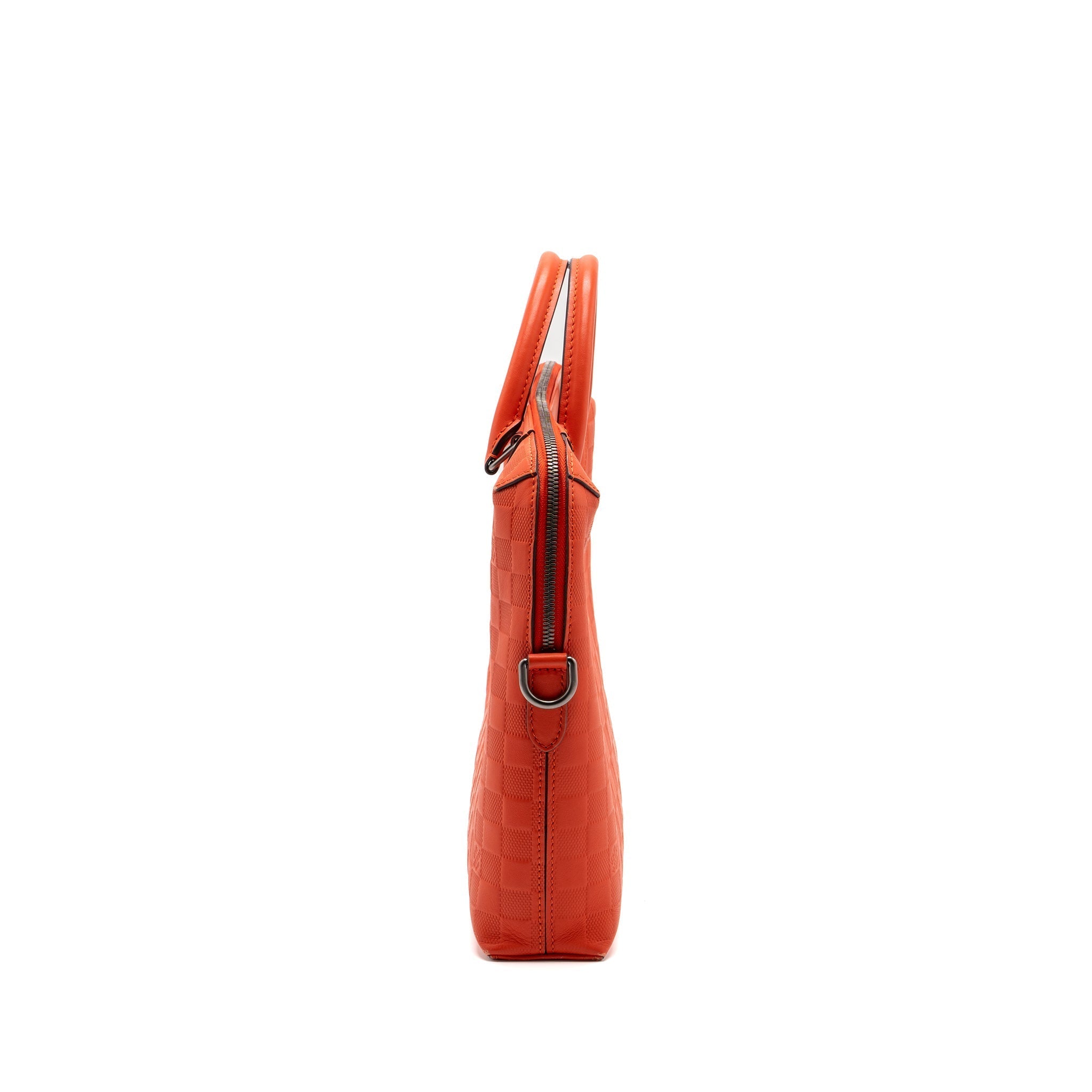 LOUIS VUITTON PORTE-DOCUMENTS JOUR DAMIER INFINI ORANGE SHW