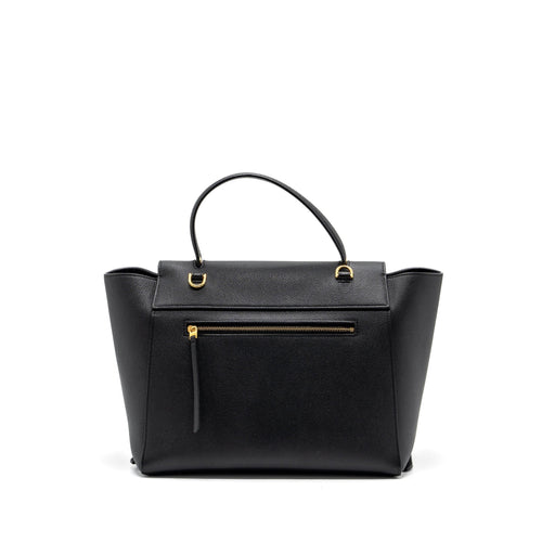 CELINE MINI BELT BAG GRAINED CALFSKIN BLACK GHW