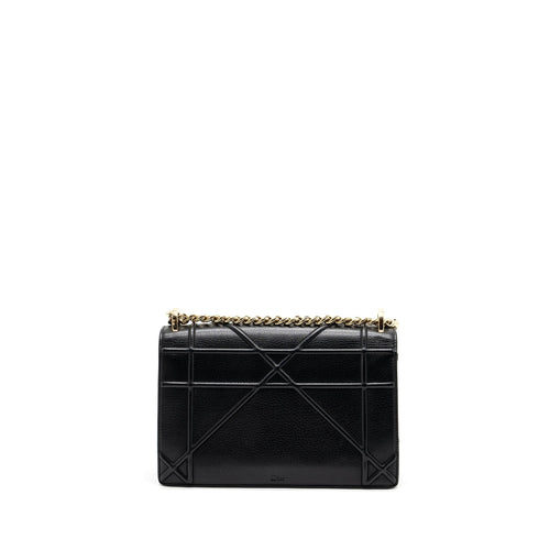 DIOR DIORAMA BAG CALFSKIN BLACK LGHW