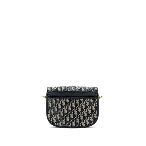 DIOR BOBBY BAG BLUE DIOR OBLIQUE JACQUARD GHW
