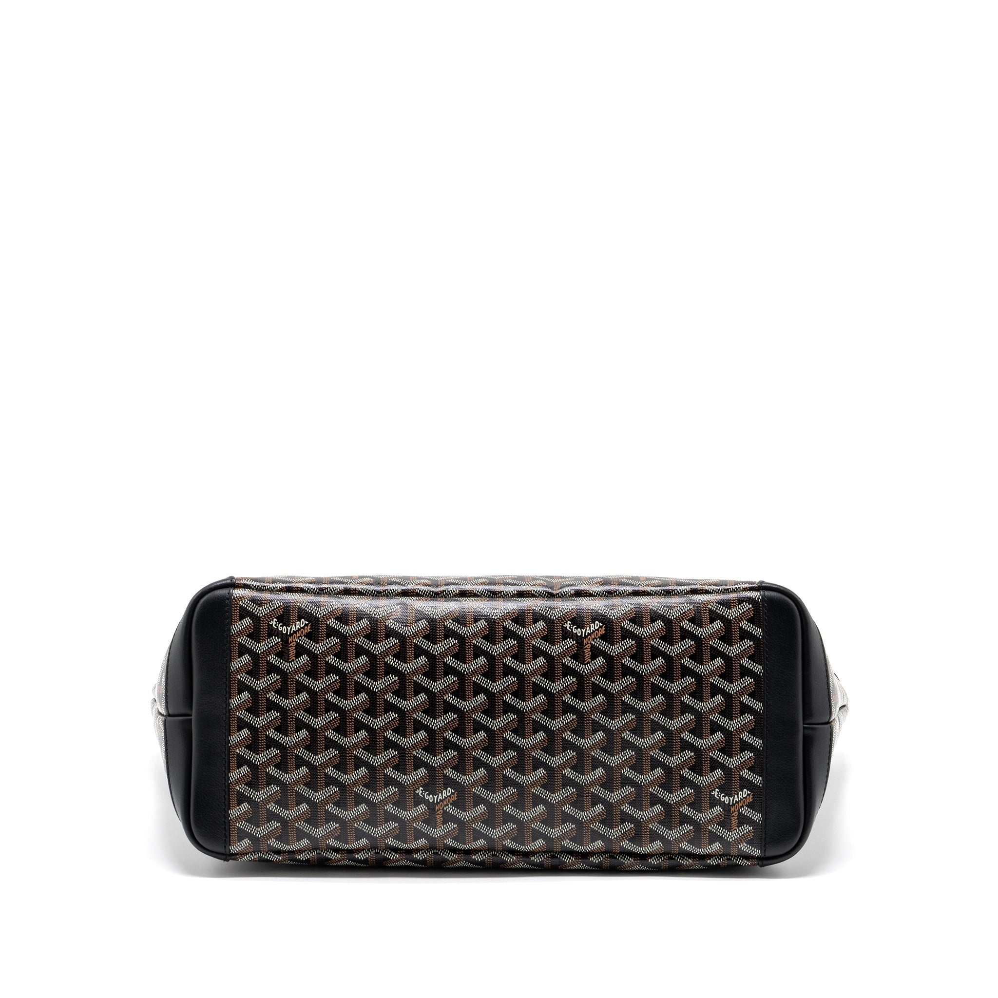 GOYARD ARTOIS TOTE GOYARDINE CANVAS BLACK SHW