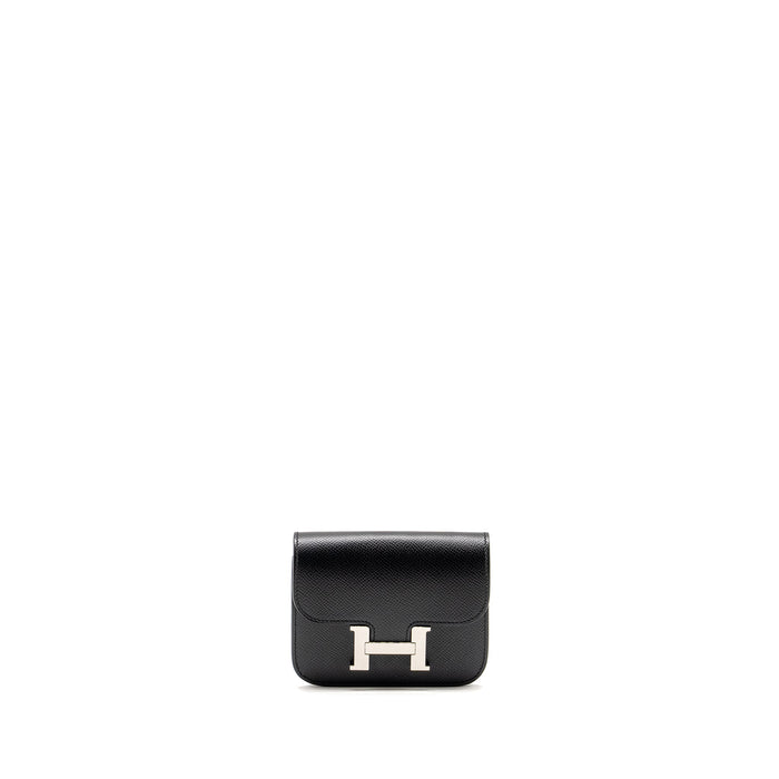 HERMES CONSTANCE SLIM EPSOM BLACK SHW