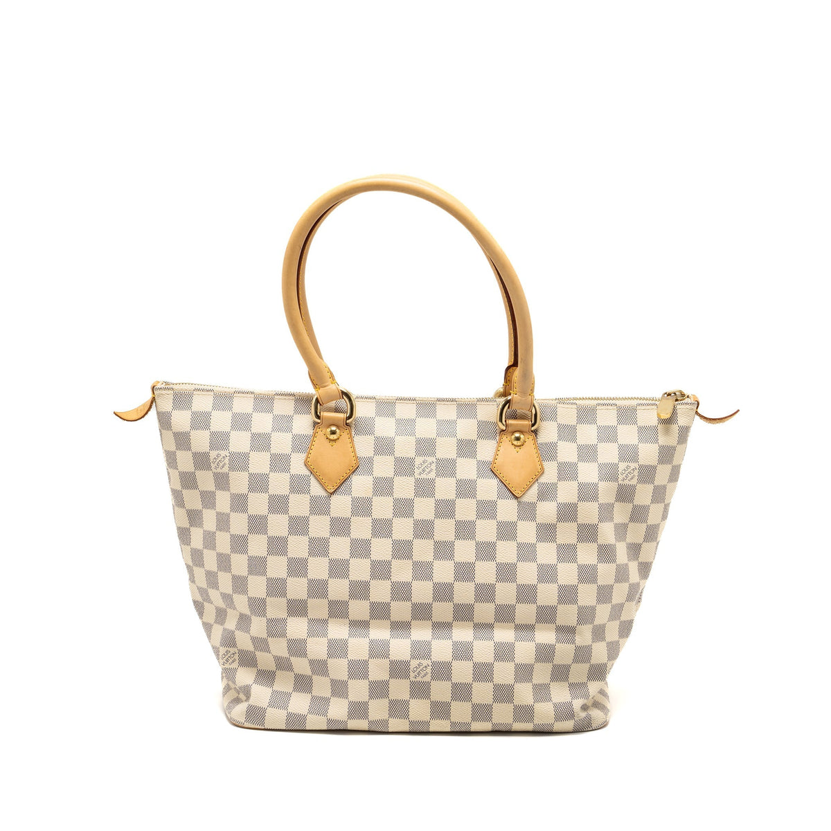 LOUIS VUITTON SALEYA MM DAMIER AZUR CANVAS GHW