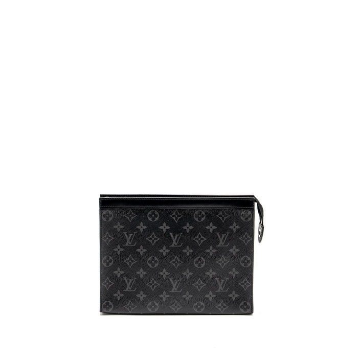 LOUIS VUITTON POCHETTE VOYAGE MONOGRAM CANVAS BLACK SHW