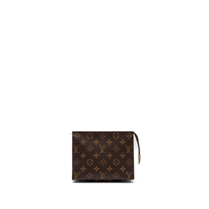 LOUIS VUITTON TOILETRY POUCH 19 MONOGRAM CANVAS GHW