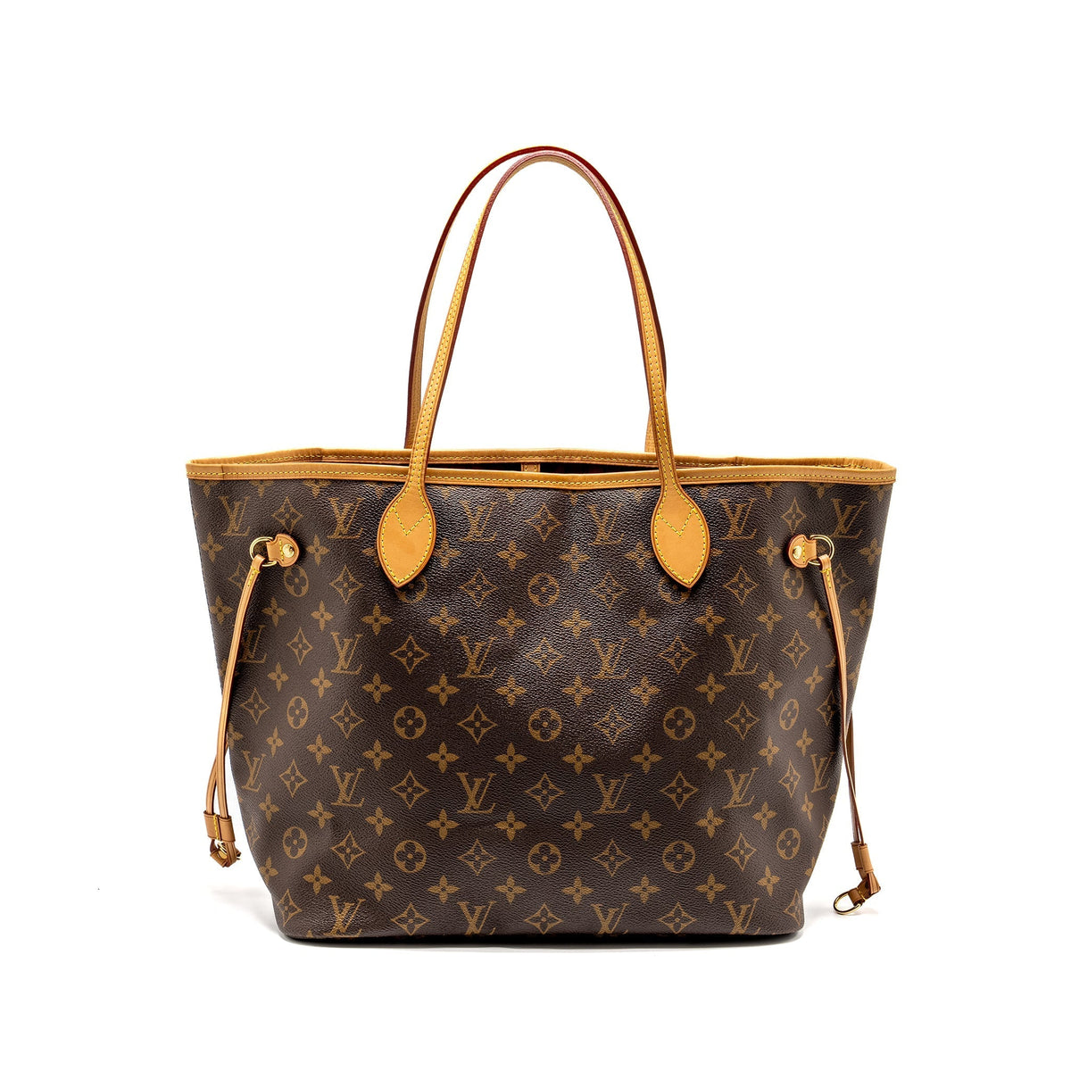 LOUIS VUITTON NEVERFULL MM MONOGRAM CANVAS GHW