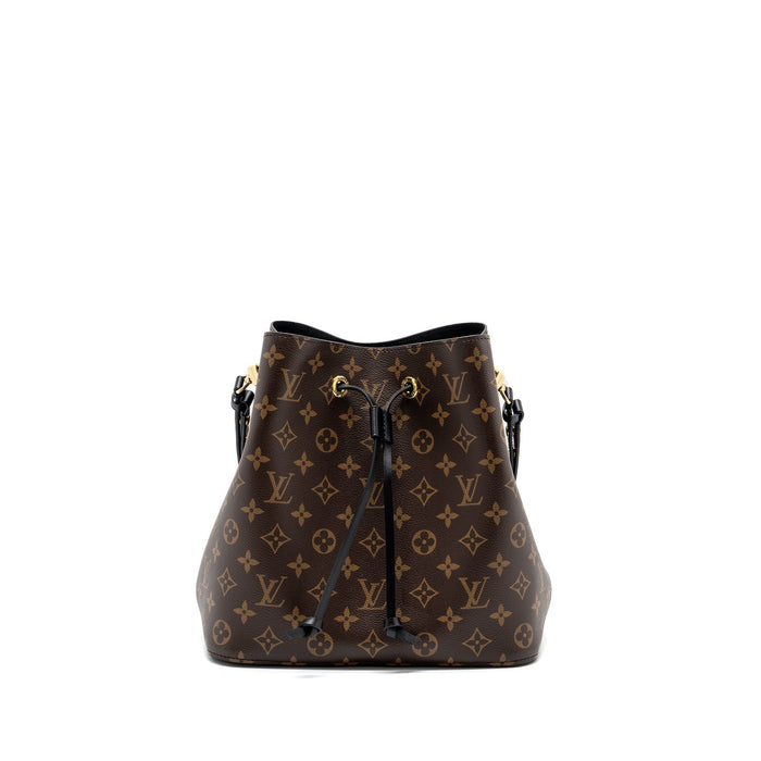 LOUIS VUITTON NEONOE MONOGRAM CANVAS BLACK GHW (NEW VERSION)