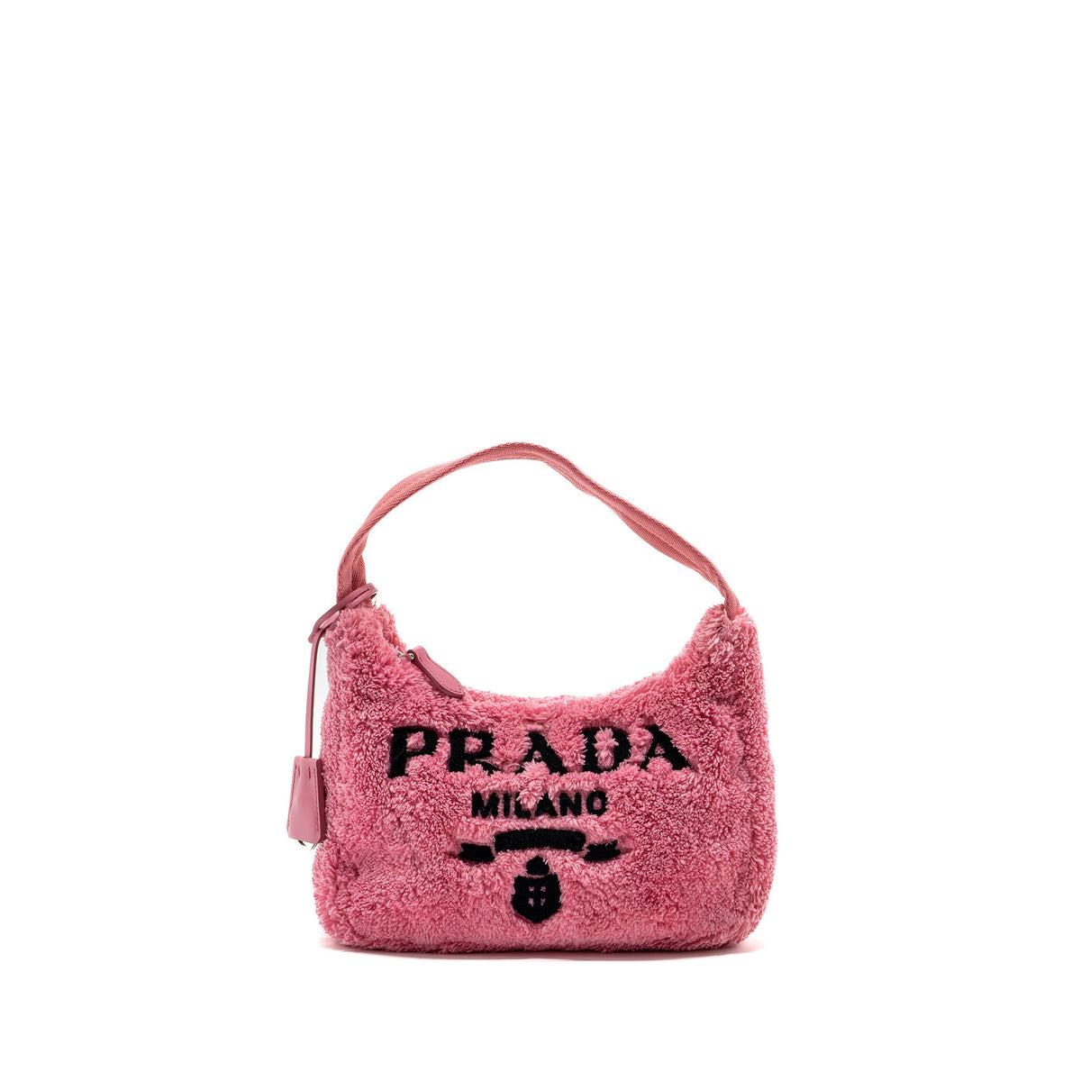 PRADA RE-EDITION 2000 TERRY MINI BAG PINK SHW