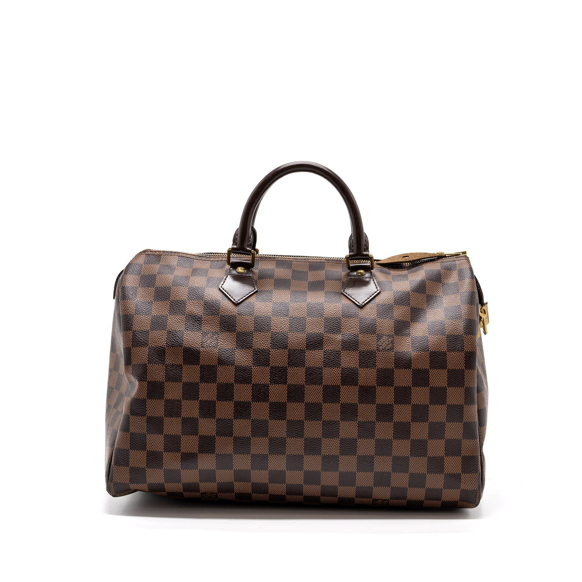 LOUIS VUITTON SPEEDY 35 DAMIER EBENE GHW