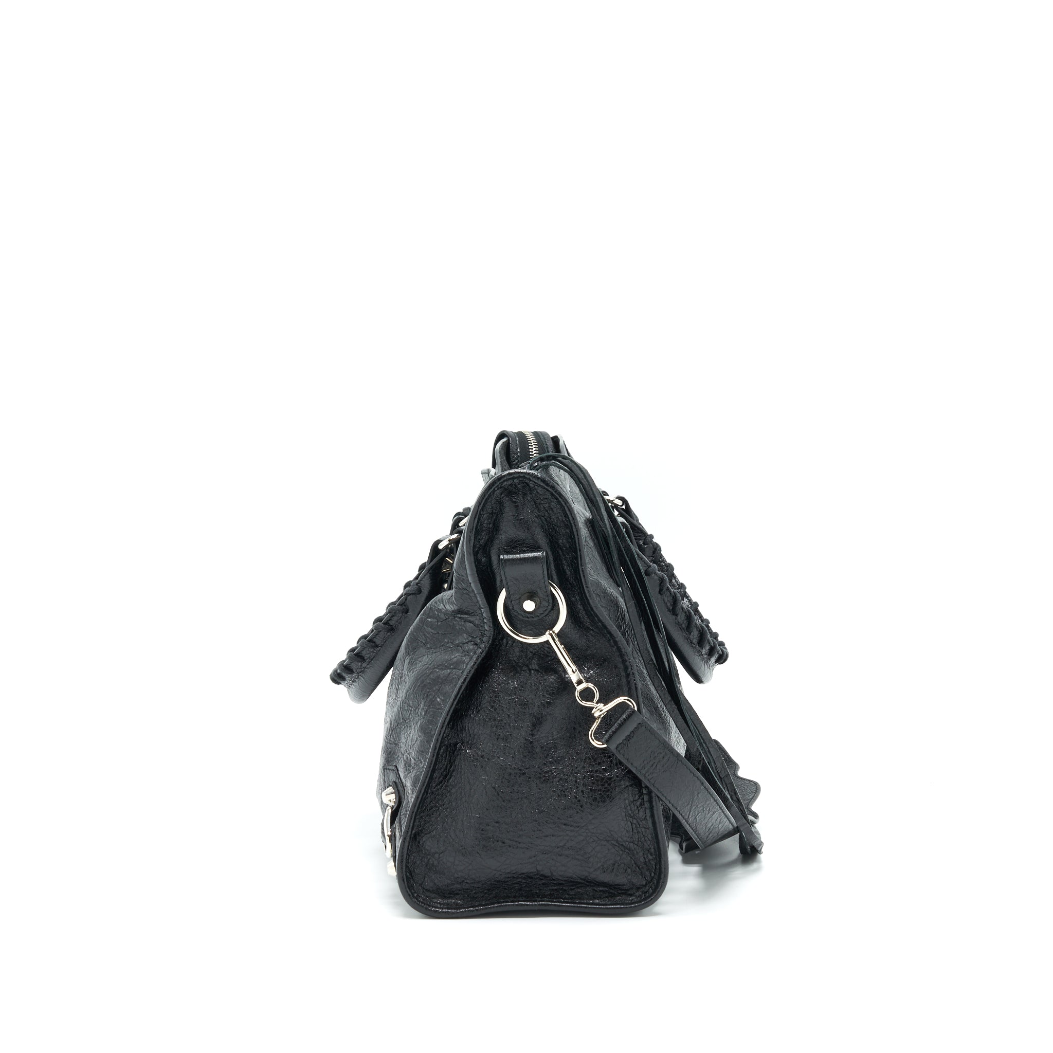 BALENCIAGA GIANT CITY BAG BLACK SHW