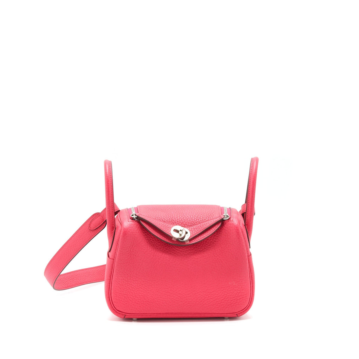 HERMES MINI LINDY ROSE EXTREME SHW