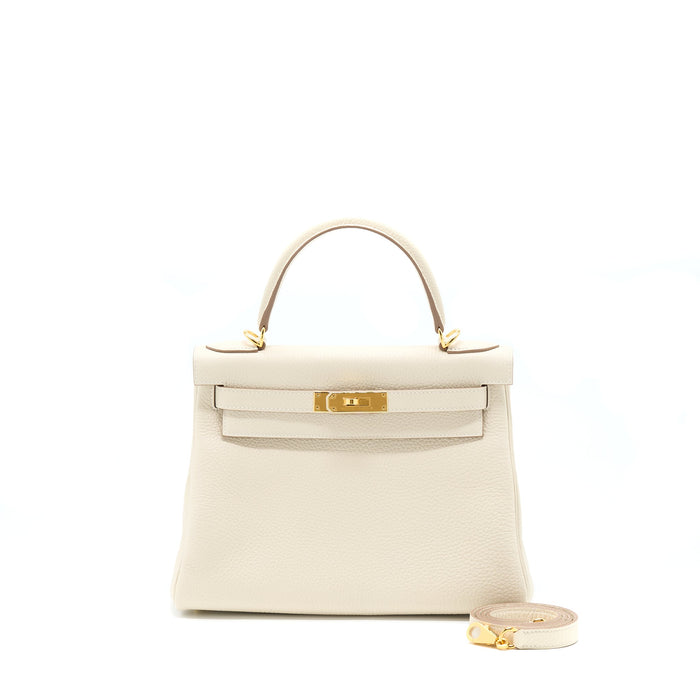 HERMES KELLY 28 RETOURNE CLEMENCE CRAIE GHW
