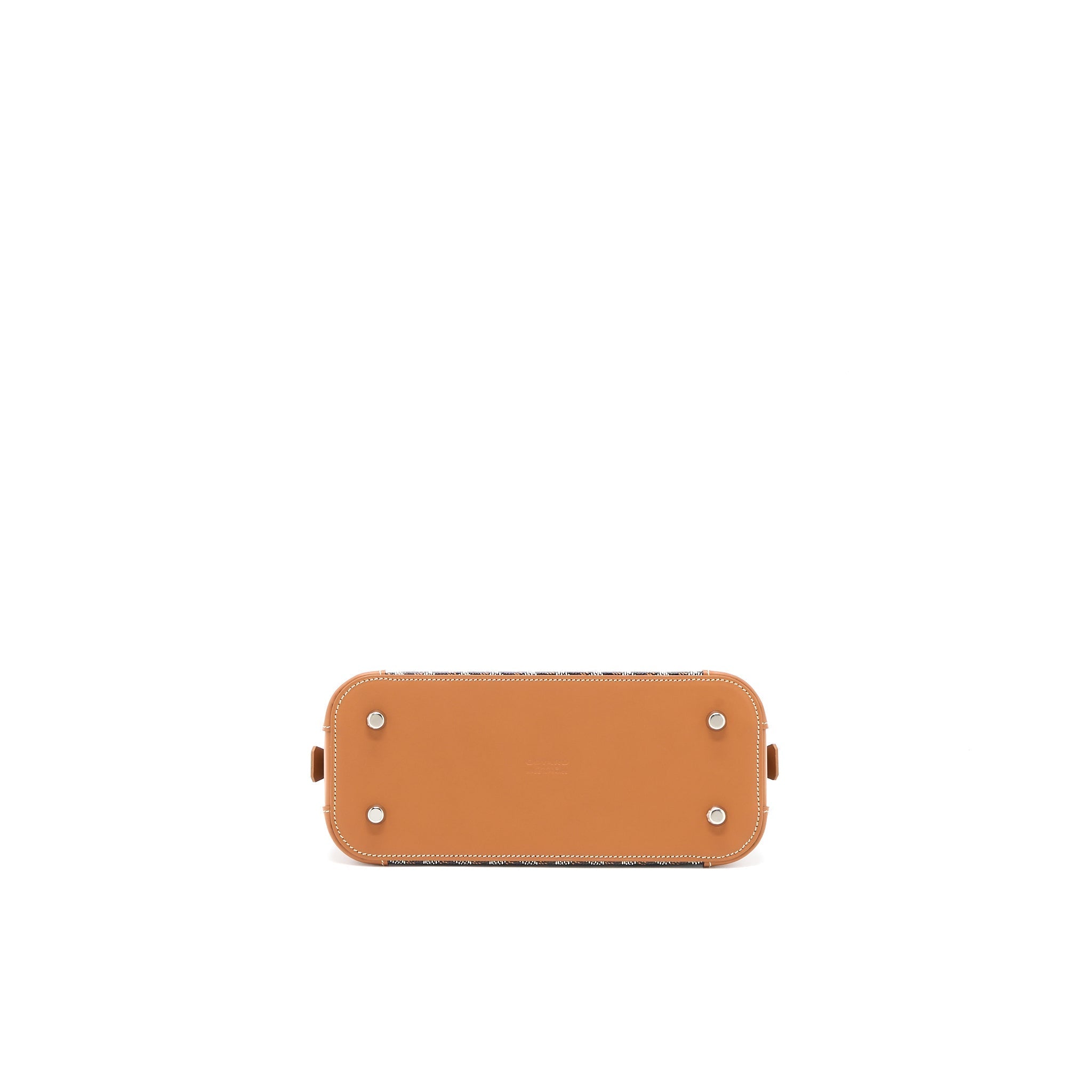 GOYARD VENDOME MINI BAG CANVAS/CALFSKIN BROWN/MULTICOLOUR SHW