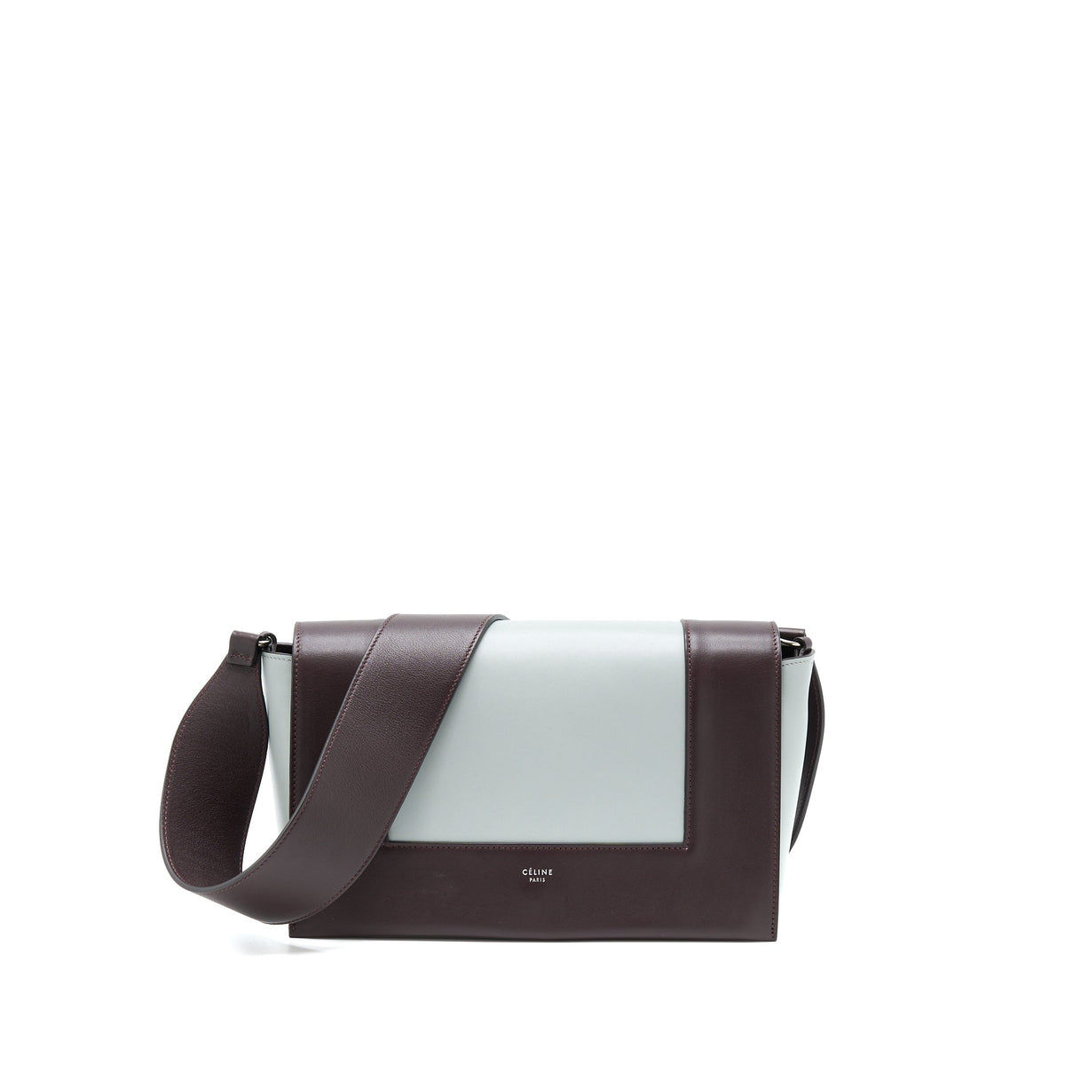 CELINE FRAME BAG CALFSKIN MULTICOLOUR RUTHENIUM HARDWARE