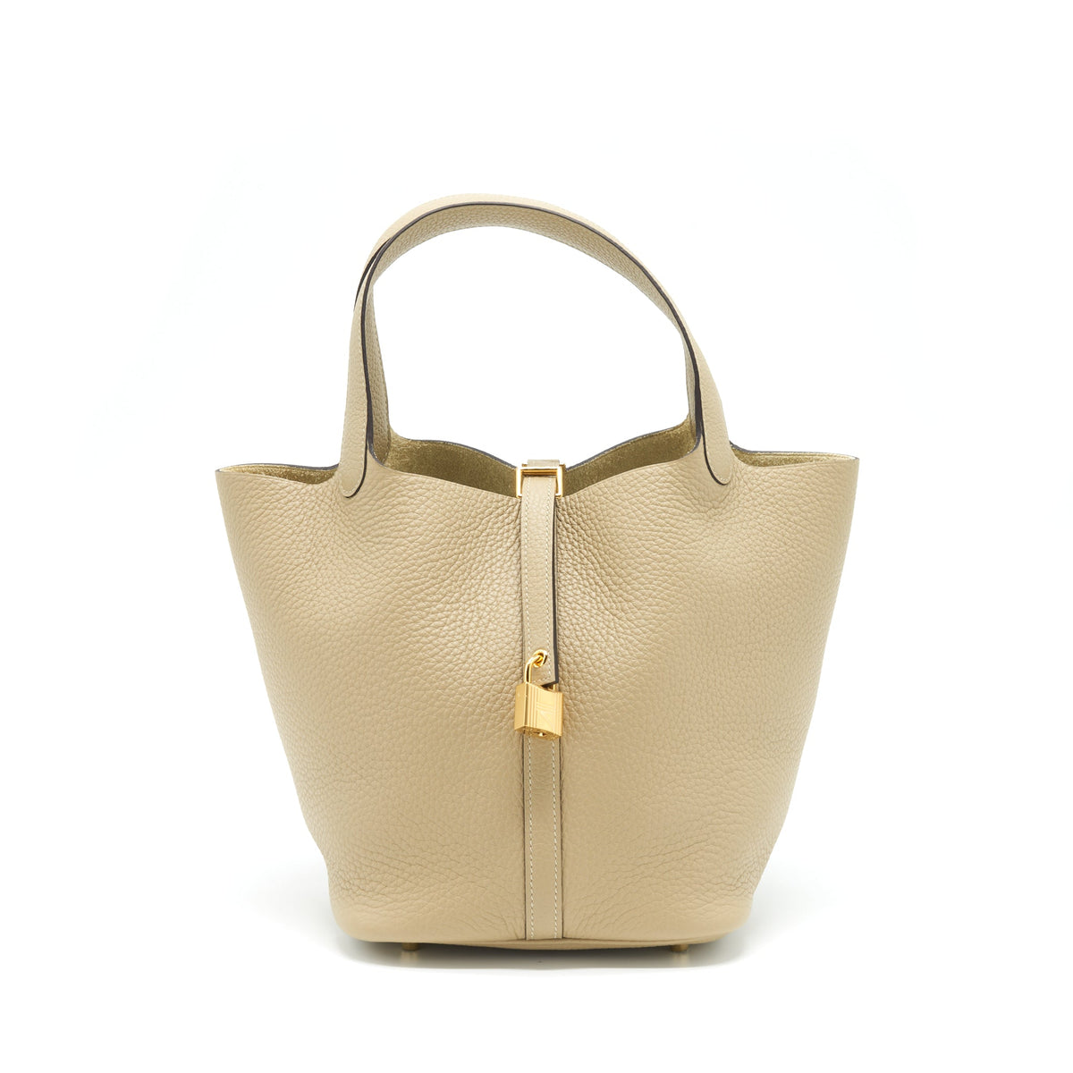 HERMES PICOTIN 22 LOCK BAG CLEMENCE TRENCH GHW