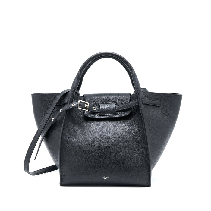 CELINE BIG BAG LEATHER BLACK SHW