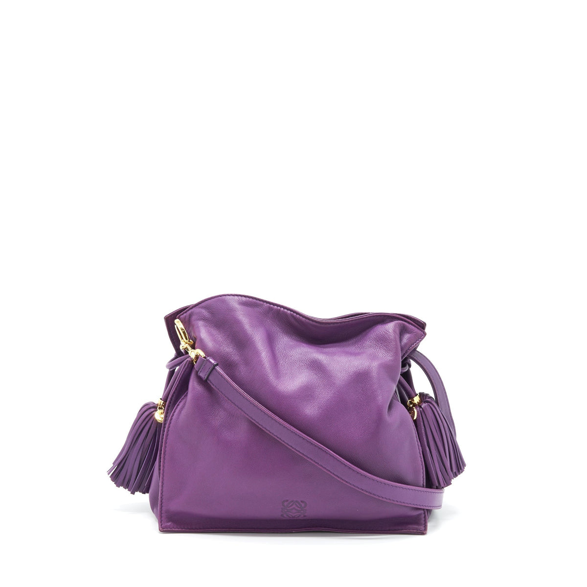 LOEWE FLAMENCO BAG PURPLE GHW