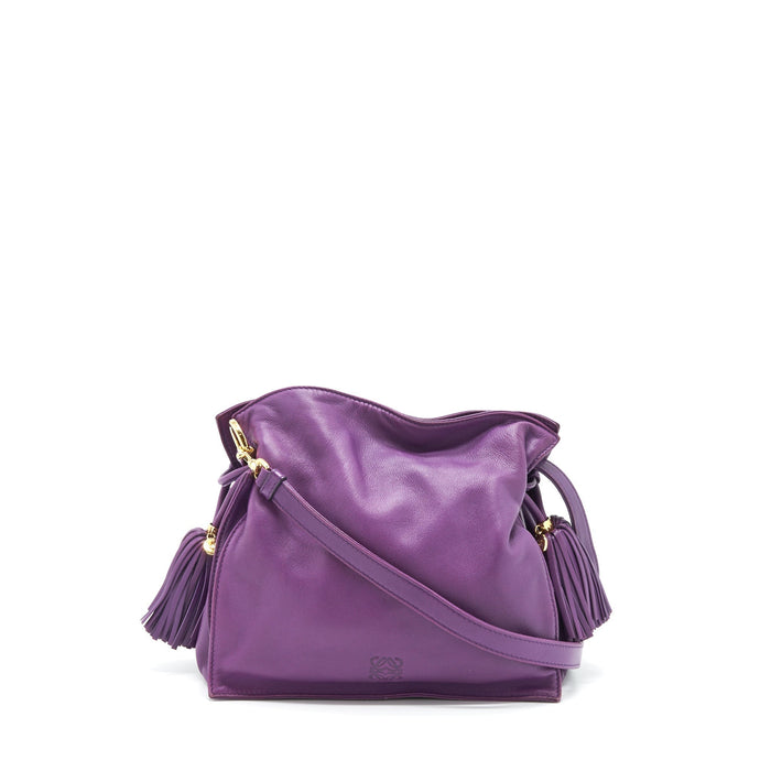 LOEWE FLAMENCO BAG PURPLE GHW