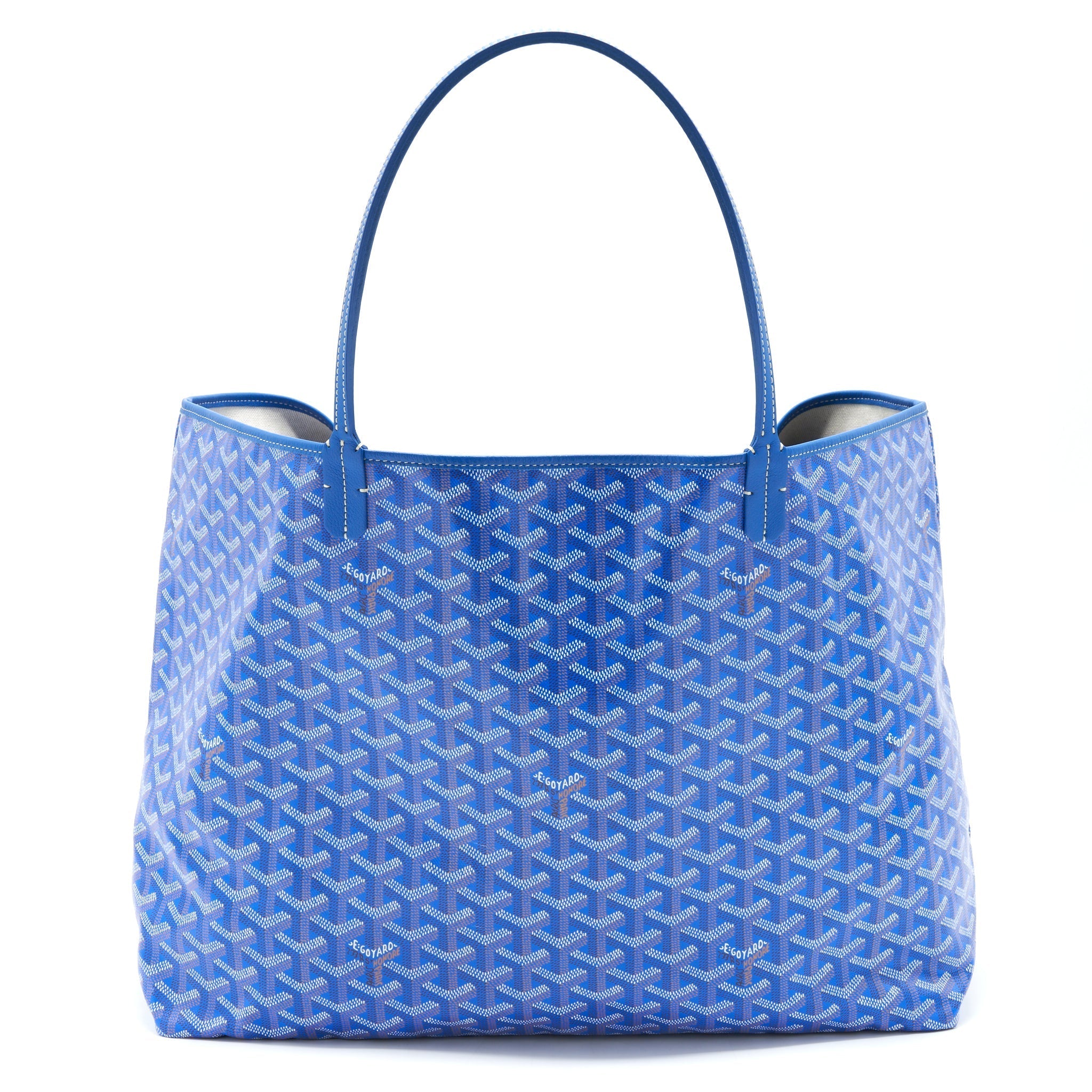 GOYARD SAINT LOUIS TOTE GM BLUE/MULTICOLOUR