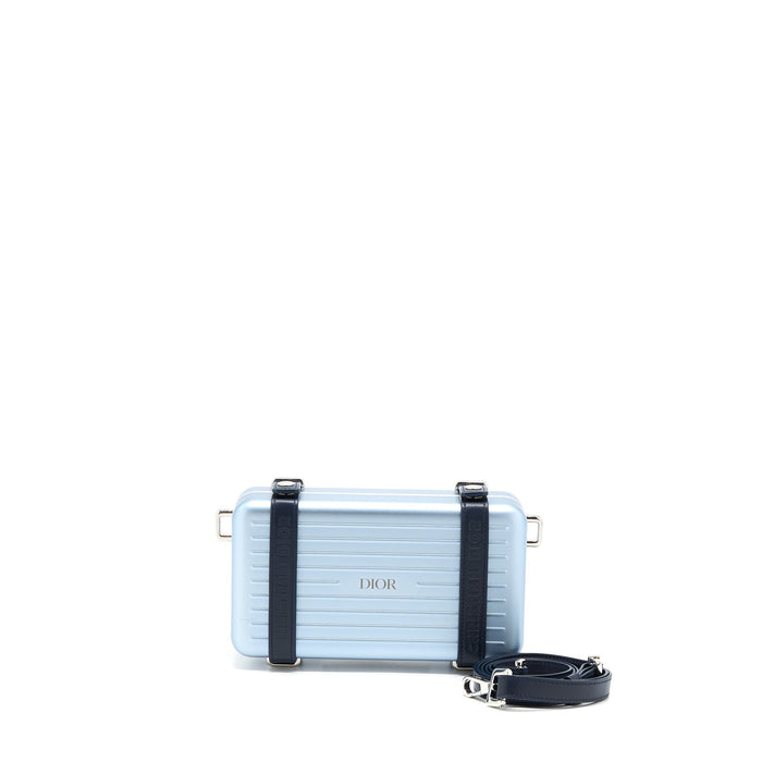 DIOR DIOR X RIMOWA SHOULDER BAG SILVER/BLACK SHW