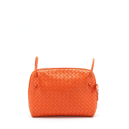 BOTTEGA VENETA ZIPPY CROSSBODY BAG ORANGE