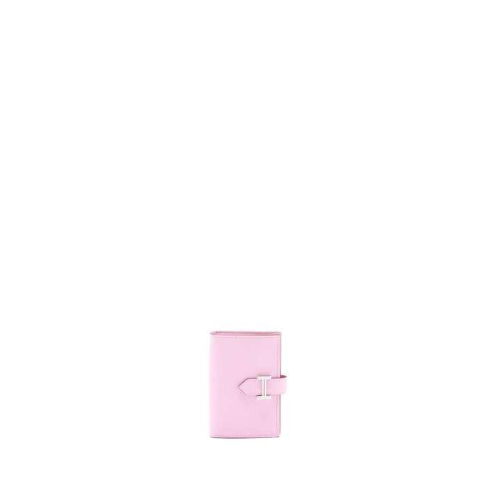 HERMES BEARN CARD HOLDER EPSOM X9 MAUVE SYLVE SHW