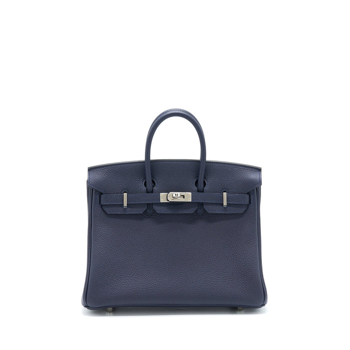 HERMES BIRKIN 25 TOGO BLUE NUIT SHW