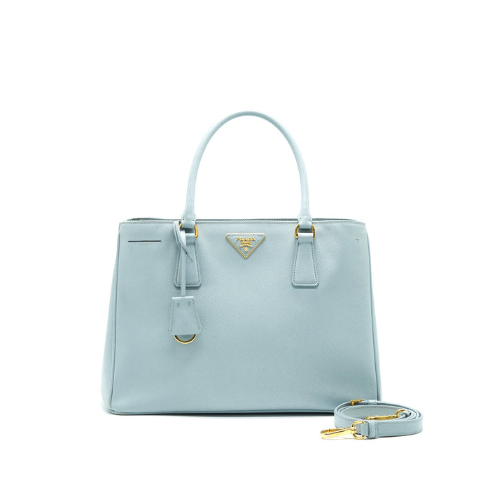 PRADA SAFFIANO TOTE BAG SKYBLUE